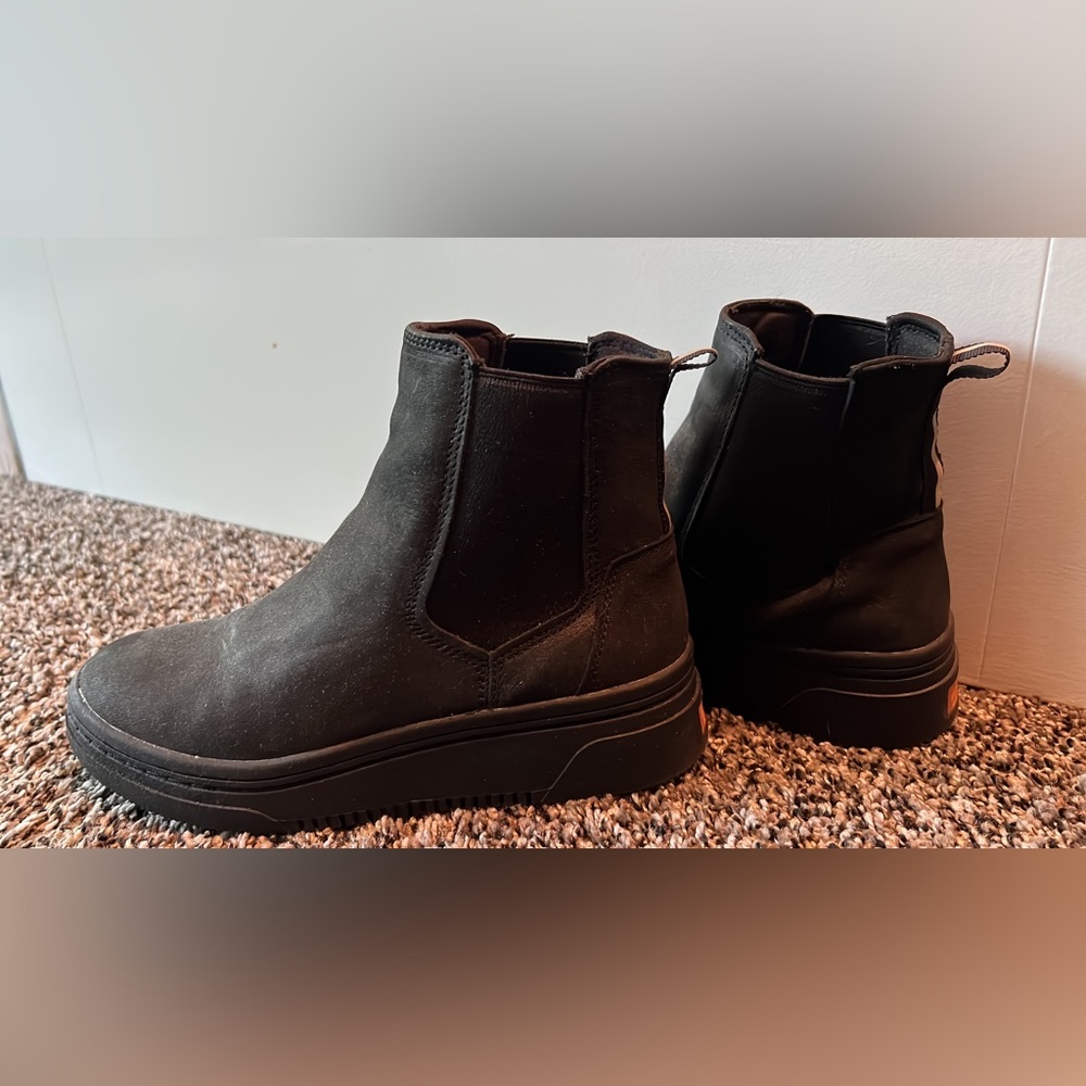 Black booties